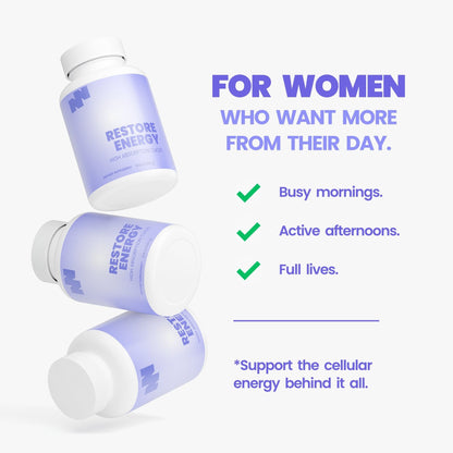Restore Energy | High Absorption CoQ10