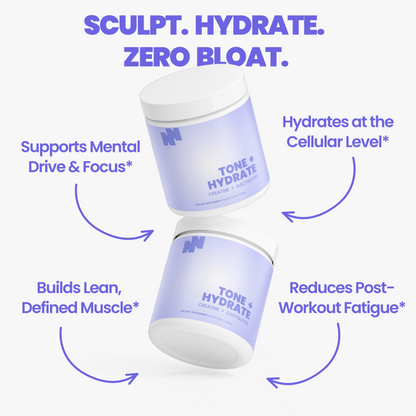 Tone + Hydrate | Creatine + Electrolyte Powder (Lemon)