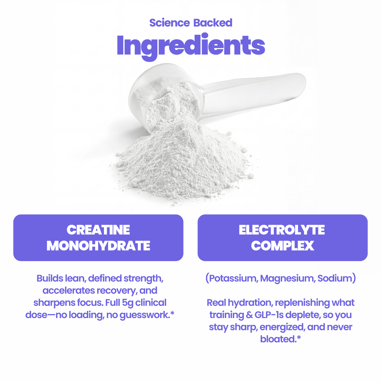 Tone + Hydrate | Creatine + Electrolyte Powder (Lemon)